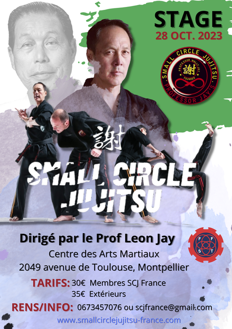 small circle jujitsu france stage 28 octobre 2023 Montpellier